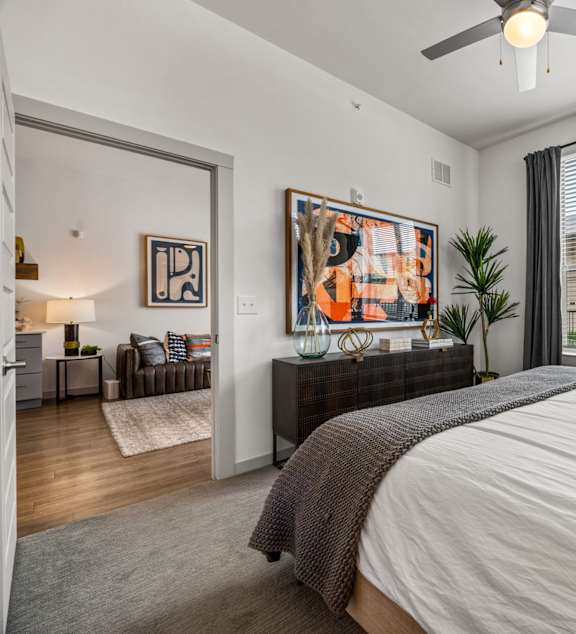 Large Bedroom  at The Haywood Apartments, Austin, 78748