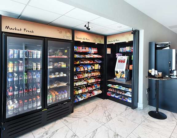 A market fresh section in a store with a variety of products.