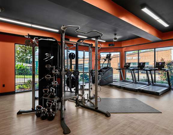 24-hour resident fitness center - 23Hundred at Berry Hill