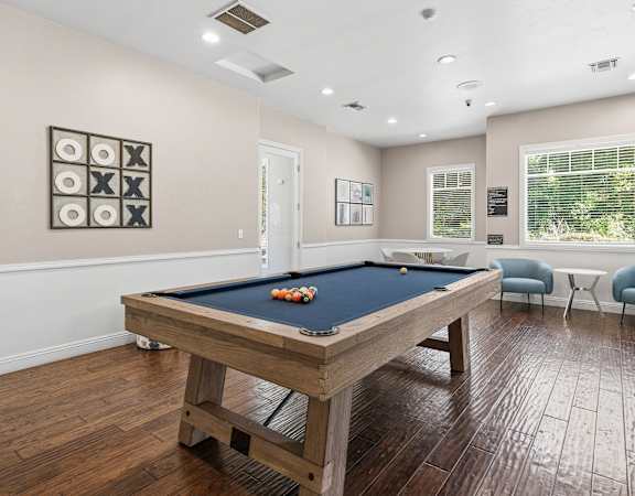 Billiards table - Preserve at Blue Ravine Apartments