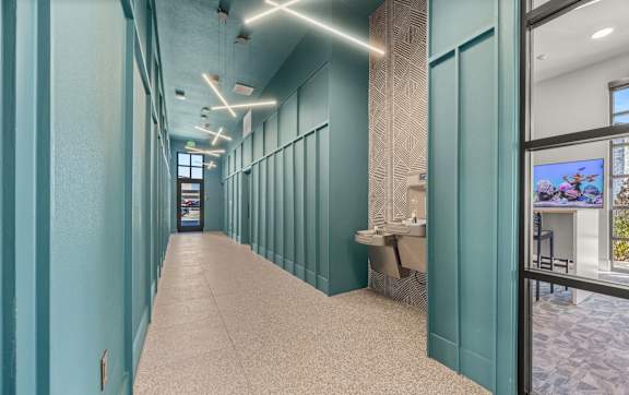 Long Hallway at Bridge at Tech Crossing, Texas