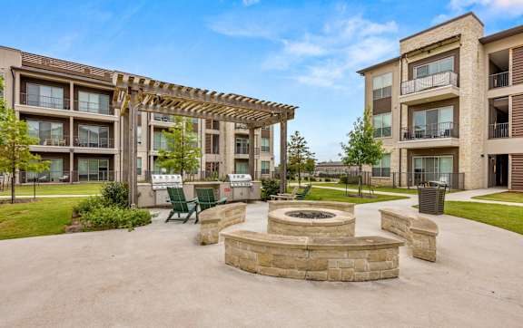 Grill And Patio at The Haywood Apartments, Austin, 78748