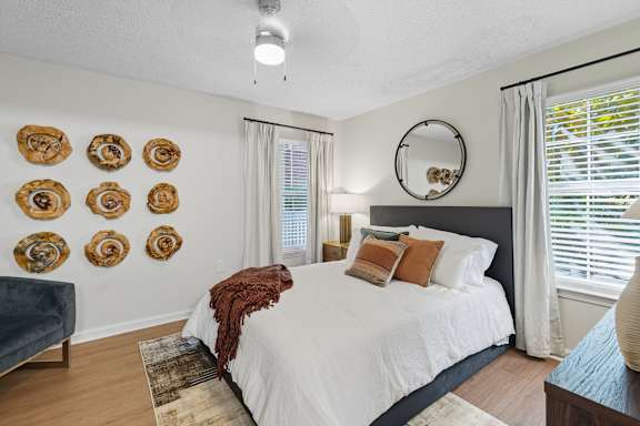 Bedroom at Chroma Park Apartments in Austell GA
