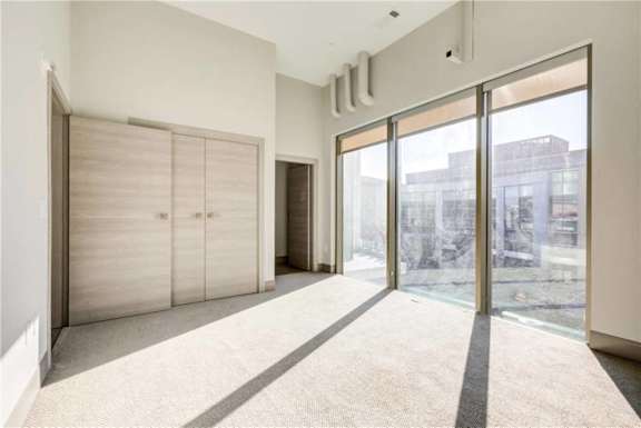 Nobe Market Apartments in North Bethesda, Maryland Bedroom with Large Windows