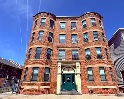 Outside View Of Building at Logo Apartments, Roxbury, MA 02119