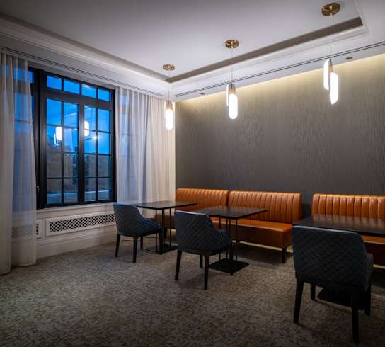 Co-Working Space at the Belden Stratford in Chicago, IL 60614