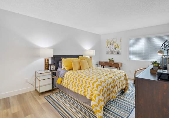 Bedroom at Verandas Apartments, California