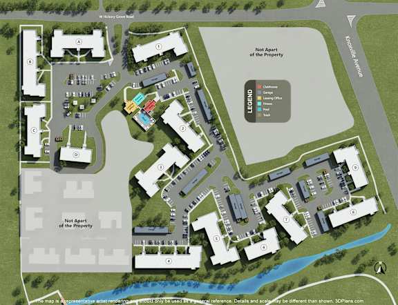 Knoxville Pointe Site Map
