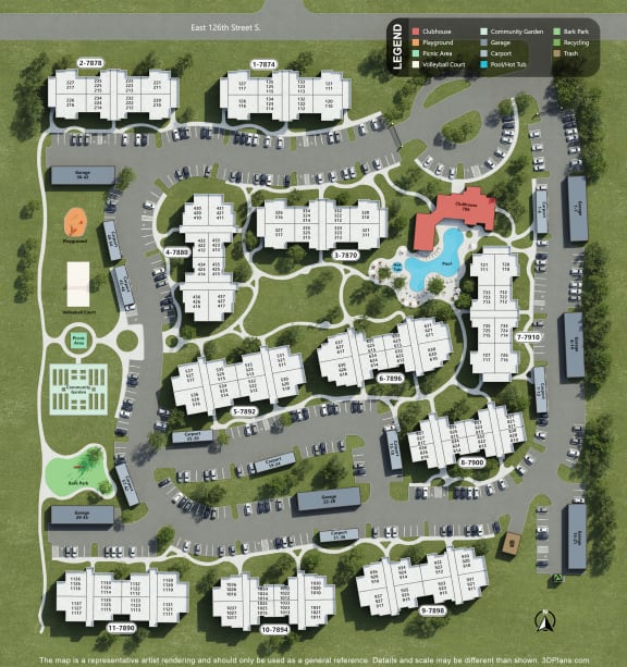 Encore Memorial Site Map