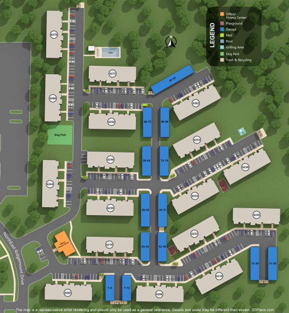 Grand Reserve Site Map