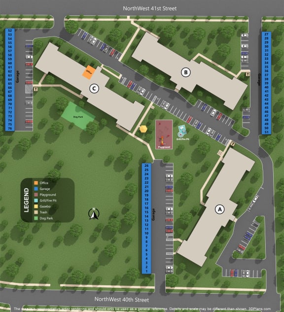 Summit Square Site Map