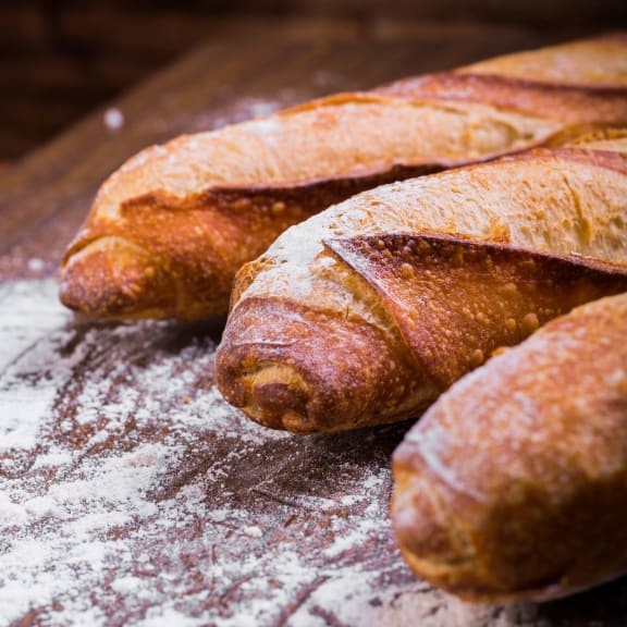 3 loaves of bread at Enve, Seattle, WA 98102