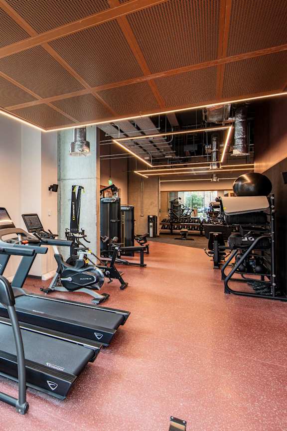 Fitness Center at Fairfax Apartments, Manchester