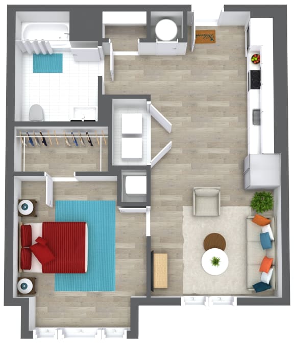 Floor Plan 7 at Union 346, Somerville, Massachusetts, 02143