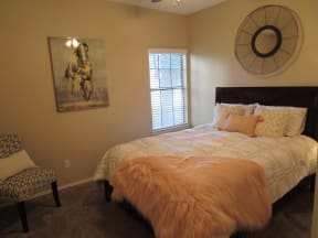 Spacious bedrooms