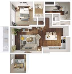  Floor Plan Bluebell