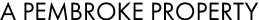 a black and white logo with the word pepper brook in it