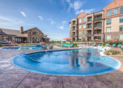 Thumbnail 4 of 78 - take a dip in our resort style pool  at EdgeWater at City Center, Lenexa, KS, 66219