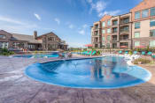 Thumbnail 4 of 78 - take a dip in our resort style pool  at EdgeWater at City Center, Lenexa, KS, 66219