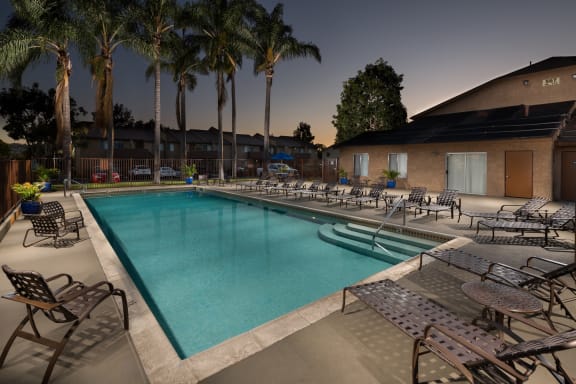 Pool Twilight