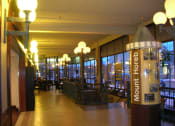 Thumbnail 11 of 17 - Hoff mall common area for shops in the evening