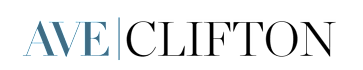 A blue and black image with the letters AVE.