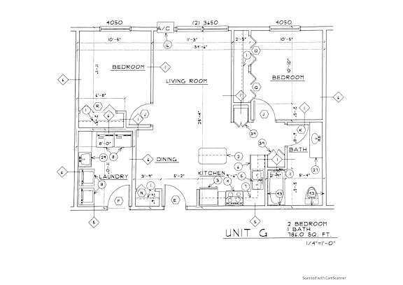 2 bd 1 ba Unit G