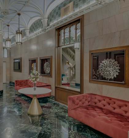 The Kirby lobby interior