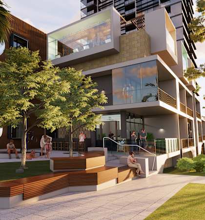 194 West Coast Highway front stairs