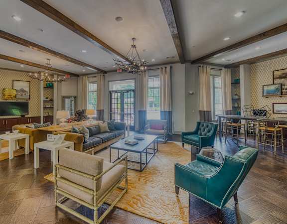 The Oaks at Johns Creek - Resident clubhouse social area