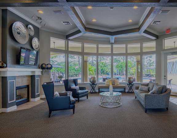 Park Del Mar Apartments clubhouse interior