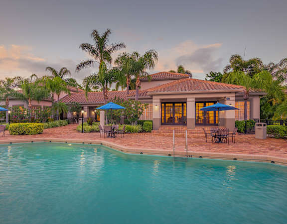 La Costa Apartments resort-style pool area