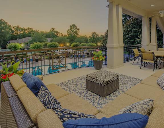 Cheswyck at Ballantyne clubhouse patio
