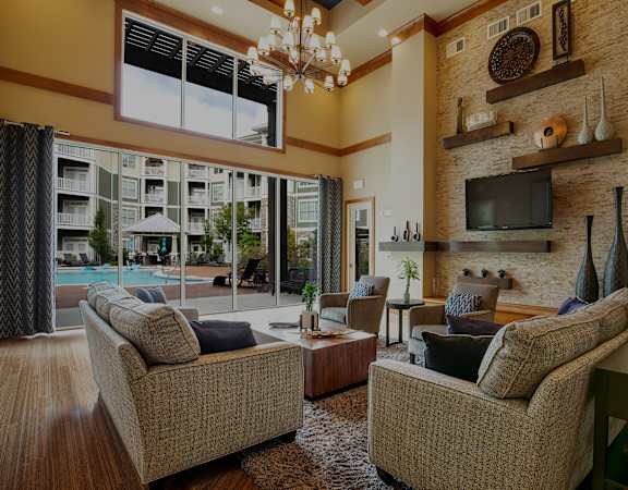 Parc at Grandview - Resident clubhouse social area