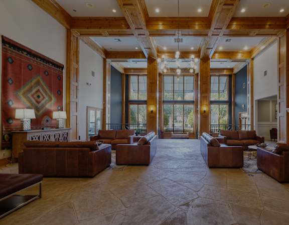 The Vineyards clubhouse lobby