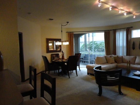 Interior Unit Living Room Allegro Palms Riverview Florida