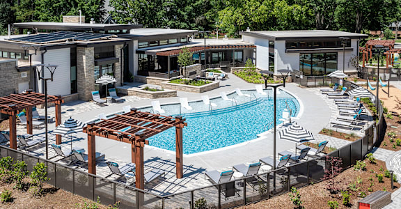 a swimming pool at the resort at governors residence