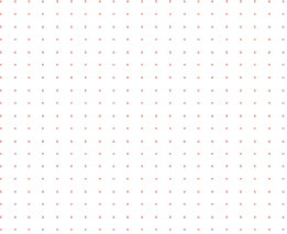 A black background with orange dots.