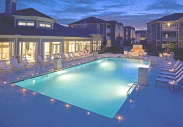 Twilight Pool at Plantation Crossing, Lafayette, Louisiana