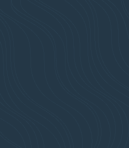 two rows of white lines on a dark blue background