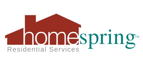 a picture of the home spring residential services logo