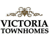 the logo for the victory townsites logo is shown next to the word victoria