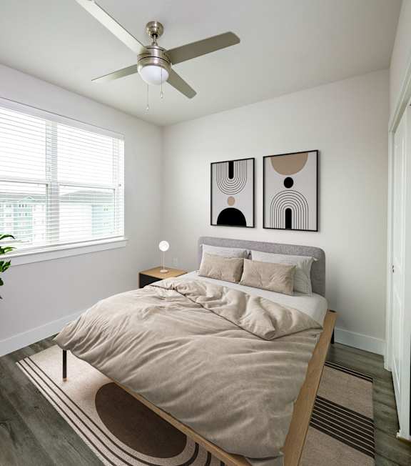 Spacious Bedrooms at La Cima Affordable Apartments in Austin, TX
