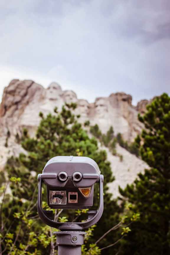 A pair of binoculars at Red Rock Apartments, Rapid City