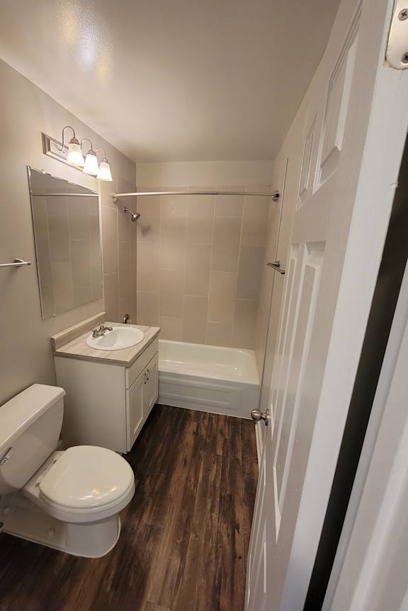 bathroom and shower
