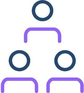 an illustration of three circles