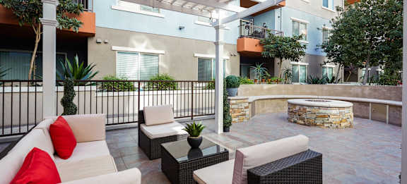 Outdoor Lounge at 6940 Sepulveda, Van Nuys, CA 91405