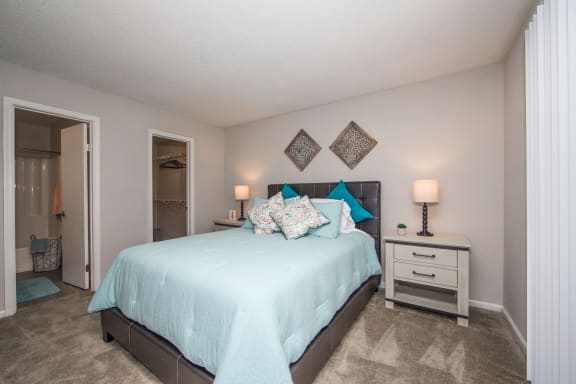 Master Bedroom at St. Croix Apartments in Virginia Beach VA