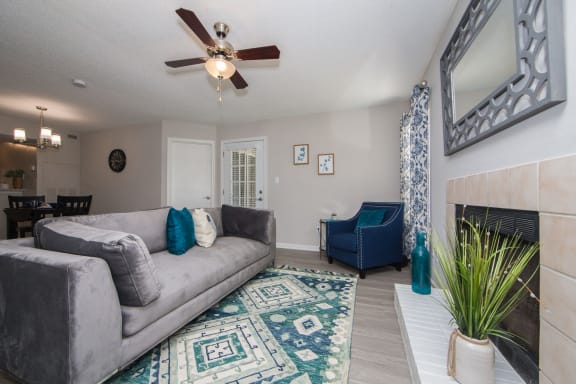 Living room 2 with hardwood floor