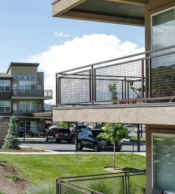 Lush Green Outdoors at Lofts at 7800Â Apartments, Midvale, UT